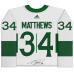 Джерси с автографом Auston Matthews Toronto Maple Leafs Fanatics Authentic Green Toronto St. Pats Adidas Authentic