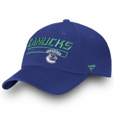 Бейсболка Vancouver Canucks Fanatics Blue Team Authentic Pro Rinkside Fundamental