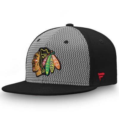 Бейсболка Chicago Blackhawks Versalux - Gray/Black