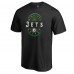 Футболка Winnipeg Jets St. Patricks Day Forever Lucky - Black