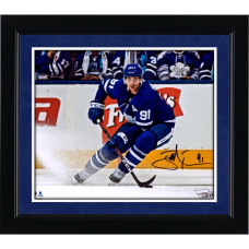 Фото с автографом John Tavares Toronto Maple Leafs Fanatics Authentic 8" x 10" Blue Jersey Turning Horizontal Фото с автографом John Tavares Toronto Maple Leafs Fanatics Authentic 8" x 10" Blue Jersey Turning Horizontal