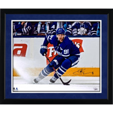 Фото с автографом John Tavares Toronto Maple Leafs Fanatics Authentic 16" x 20" Blue Jersey Turning Фото с автографом John Tavares Toronto Maple Leafs Fanatics Authentic 16" x 20" Blue Jersey Turning