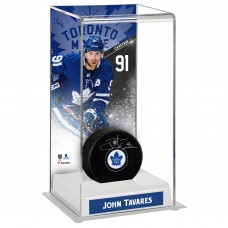 Кейс для шайбы Toronto Maple Leafs John Tavares Fanatics Authentic Deluxe Tall