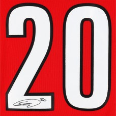 Игровая джерси Autographed Carolina Hurricanes Sebastian Aho Fanatics Authentic Red Adidas Authentic