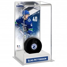 Шайба с автографом Elias Pettersson Vancouver Canucks Fanatics Authentic Шайба с автографом Elias Pettersson Vancouver Canucks Fanatics Authentic