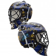 Autographed St. Louis Blues Jordan Binnington Fanatics Authentic Mini Goalie Mask