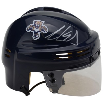 Шлем Aaron Ekblad Florida Panthers Fanatics Authentic Autographed Blue Mini