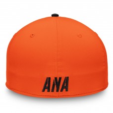 Anaheim Ducks Iconic 2-Tone Speed Flex Hat - Black/Orange