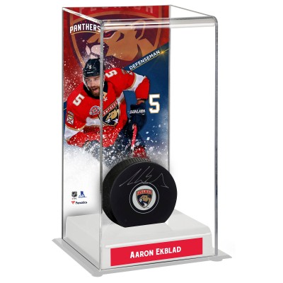 Кейс для шайбы Florida Panthers Aaron Ekblad Fanatics Authentic Deluxe Tall
