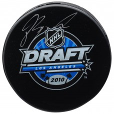 Devante Smith-Pelly Washington Capitals Fanatics Authentic Autographed 2010 NHL Draft Logo Hockey Puck