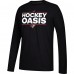 Футболка с длинным рукавом Arizona Coyotes Adidas Local Ultimate Dassler - Black - оригинальные футболки Аризона Койотис