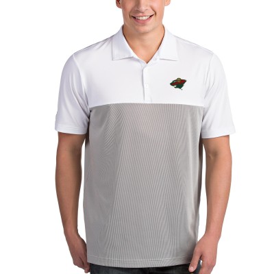 Поло Minnesota Wild Antigua Venture - White/Steel