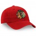 Бейсболка Chicago Blackhawks Fanatics Red Core Vintage Fundamental