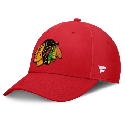 Бейсболка Chicago Blackhawks Fanatics Red Core Elevated Speed