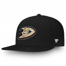 Бейсболка Anaheim Ducks Fanatics Black Team Core Emblem