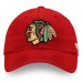 Бейсболка Chicago Blackhawks Fanatics Red Core Fundamental