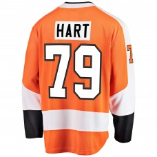 Игровая джерси Carter Hart Philadelphia Flyers Home Premier Breakaway - Orange