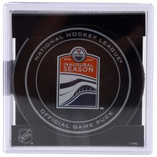 Шайба Edmonton Oilers Fanatics Authentic Unsigned Inaugural Season at Rogers Official Game