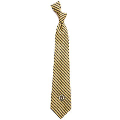 Boston Bruins Gingham Tie - оригинальная атрибутика Бостон Брюинз