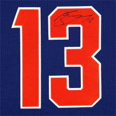 Autographed New York Islanders Mathew Barzal Fanatics Authentic Blue Alternate Adidas Authentic Jersey