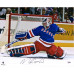 Фото с автографом New York Rangers Mike Richter Fanatics Authentic 16 x 20 Making Save