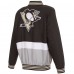 Pittsburgh Penguins JH Design Ripstop Nylon Jacket - Black