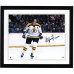 Фото с автографом Boston Bruins Phil Esposito Fanatics Authentic 16 x 20 White Jersey Skating Horizontal