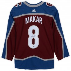 Autographed Colorado Avalanche Cale Makar Fanatics Authentic Burgundy Adidas Authentic Jersey