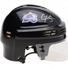 Autographed Colorado Avalanche Cale Makar Fanatics Authentic Black Mini Helmet