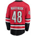 Джерси Carolina Hurricanes Jordan Martinook Fanatics Red Alternate Breakaway