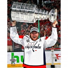 Unsigned Washington Capitals Nicklas Backstrom Fanatics Authentic 2018 Stanley Cup Champions Raising Cup Photograph