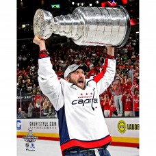 Unsigned Washington Capitals Alex Ovechkin Fanatics Authentic 2018 Stanley Cup Champions Raising Cup Photograph