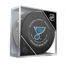 St. Louis Blues Unsigned InGlasCo 2019 Model Home of the 2020 NHL All-Star Game Official Game Puck