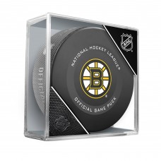 Boston Bruins Unsigned InGlasCo 2019 Model Official Game Puck
