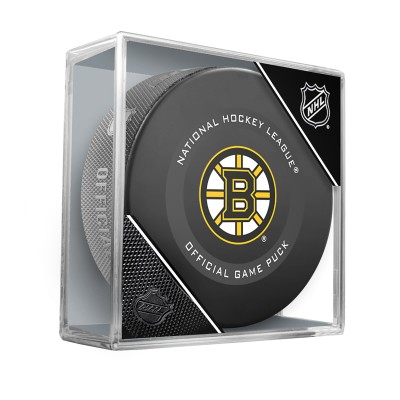 Шайба Boston Bruins Unsigned InGlasCo 2019 Model Official Game