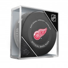 Detroit Red Wings Unsigned InGlasCo 2019 Model Official Game Puck