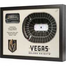 Vegas Golden Knights 25.5 x 19.5 25-Layer StadiumViews 3D Wall Art