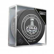 Boston Bruins vs. St. Louis Blues Fanatics Authentic Unsigned InGlasCo 2019 Stanley Cup Final Bound Dueling Game 2 Official Game Puck