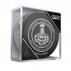 Boston Bruins vs. St. Louis Blues Fanatics Authentic Unsigned InGlasCo 2019 Stanley Cup Final Bound Dueling Game 3 Official Game Puck