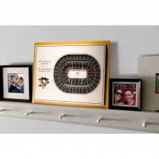 Pittsburgh Penguins 17 x 13 5-Layer StadiumViews 3D Wall Art