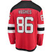 Джерси New Devils Jack Hughes Fanatics Red Breakaway