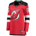 Женская джерси New Devils Jack Hughes Fanatics Red Home Breakaway