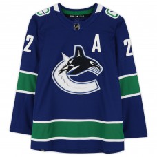 Autographed Vancouver Canucks Daniel Sedin Fanatics Authentic Blue Adidas Authentic Jersey