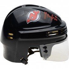 Autographed New Jersey Devils Jack Hughes Fanatics Authentic Black Mini Helmet