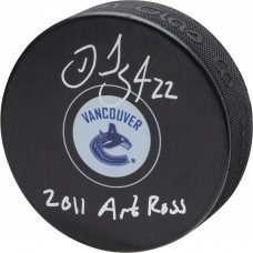 Шайба с автографом Daniel Sedin Vancouver Canucks Fanatics Authentic Autographed with 2011 Art Ross Inscription Шайба с автографом Daniel Sedin Vancouver Canucks Fanatics Authentic Autographed with 2011 Art Ross Inscription