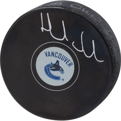 Шайба с автографом Henrik Sedin Vancouver Canucks Fanatics Authentic