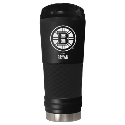 Boston Bruins 24oz. Personalized Stealth Draft Tumbler - Black