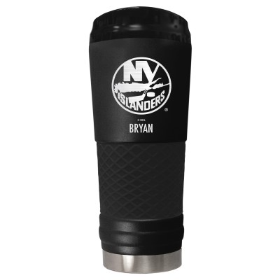 Именной стакан New York Islanders 24oz. Stealth Draft - Black