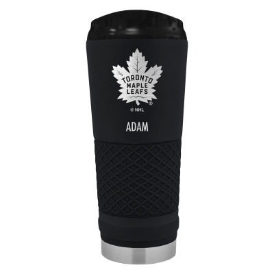 Toronto Maple Leafs 24oz. Personalized Stealth Draft Tumbler - Black