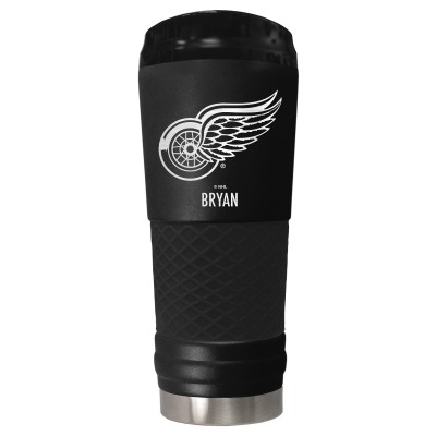 Именной стакан Detroit Red Wings 24oz. Stealth Draft - Black